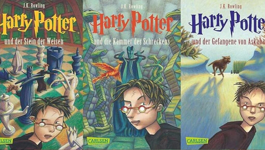 Harry Potter Bücher Bild Cover