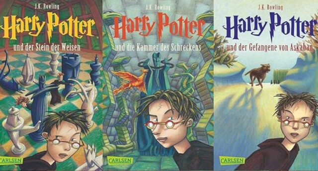 Harry Potter Bücher Bild Cover