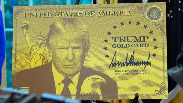 Trump Gold Card Bild