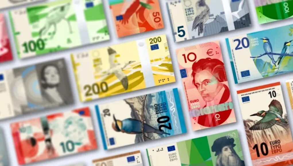 Euro Redesign Geld EU