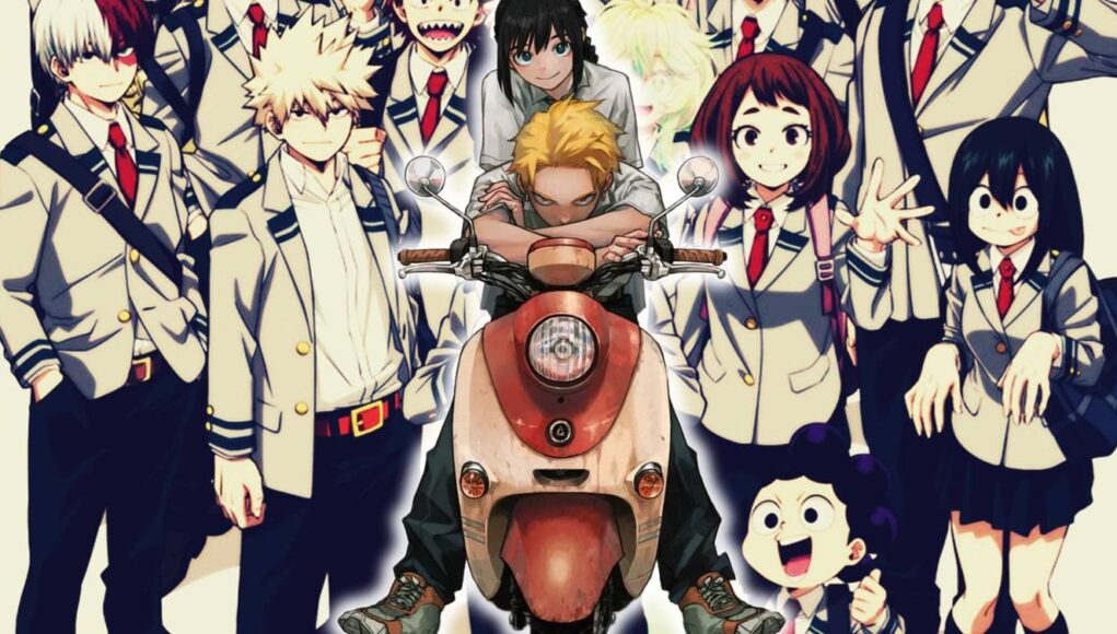 Quit Laughing Shijima My Hero Manga